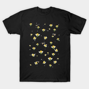 Natural Life Bumble Bee Pattern T-Shirt